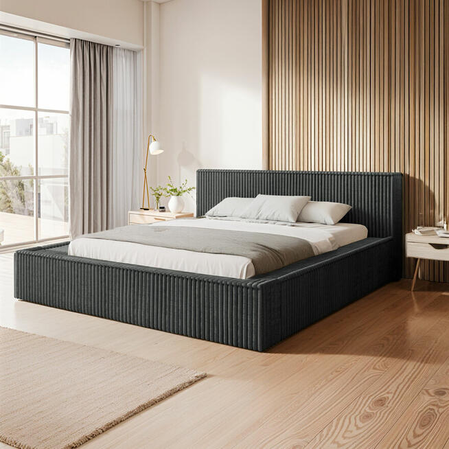 NOWOŚĆ Łóżko Wenus 200x200 z Pojemnikiem i Stelażem