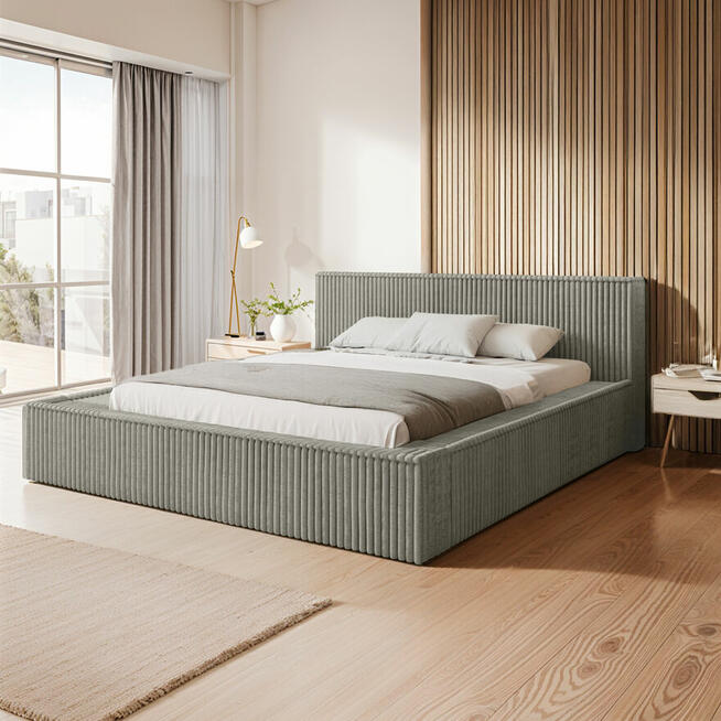 NOWOŚĆ Łóżko Wenus 180x200 z Pojemnikiem i Stelażem