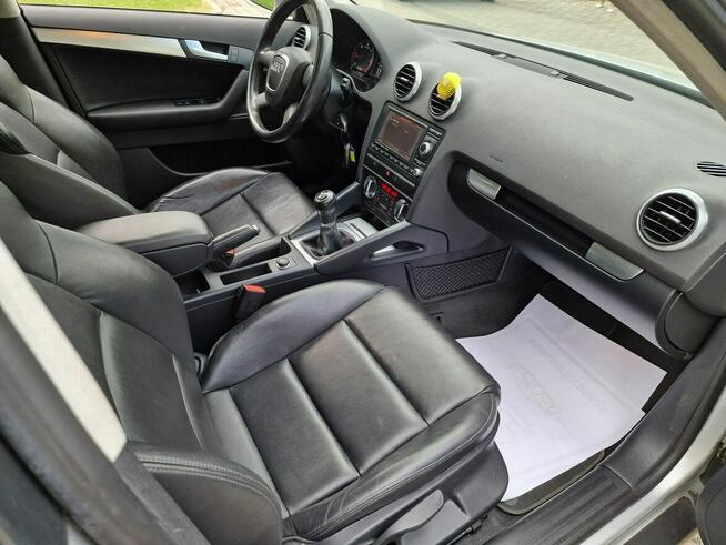Audi A3 8P 2.0 TDI * 136 KM * niski przebieg * skóra * navi *