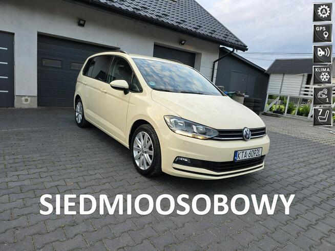 Volkswagen Touran 7 osobowy*nawigacja*zarejestrowany*bezwypadkowy