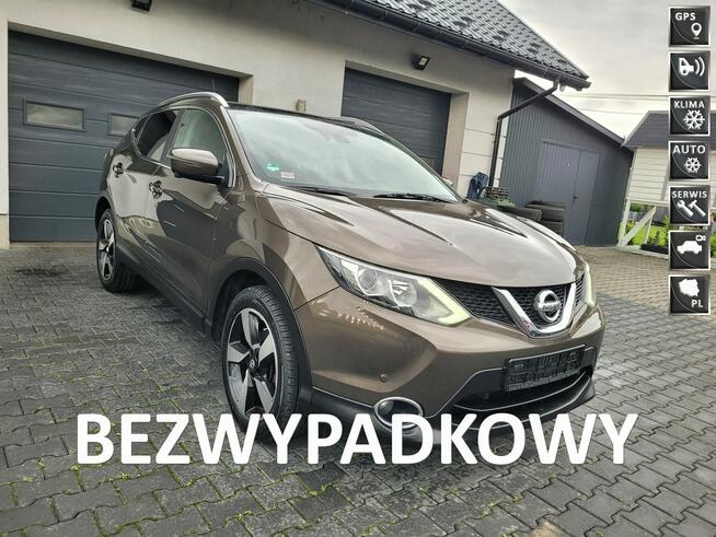 Nissan Qashqai kamera cofania*kamery 360*nawigacja*panorama dach*relingi*opłacony