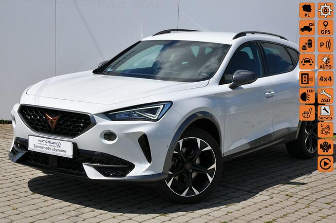 Cupra Formentor 2.0TSI 190KM 4Drive DSG Ambiente Navi Skóra El.Fotel El.Hak Gwar.FV