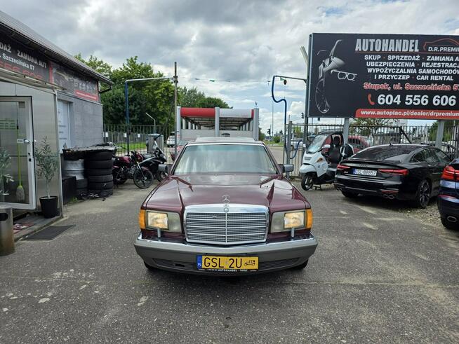 Mercedes W126 300 SDL 3.0 Turbo Diesel 147 KM, Long, El. Fotele, Klimatyzacja, ALU