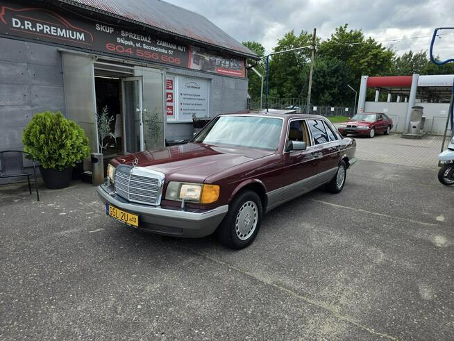 Mercedes W126 300 SDL 3.0 Turbo Diesel 147 KM, Long, El. Fotele, Klimatyzacja, ALU