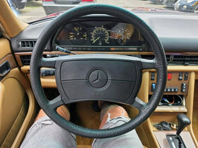 Mercedes W126 300 SDL 3.0 Turbo Diesel 147 KM, Long, El. Fotele, Klimatyzacja, ALU