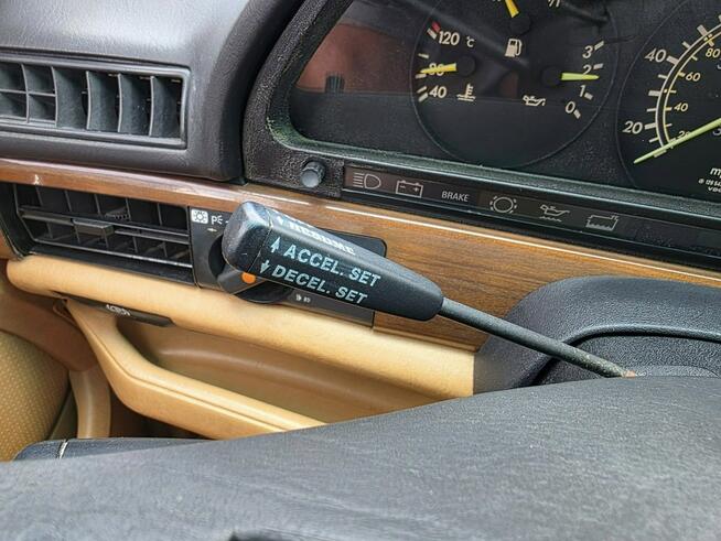 Mercedes W126 300 SDL 3.0 Turbo Diesel 147 KM, Long, El. Fotele, Klimatyzacja, ALU