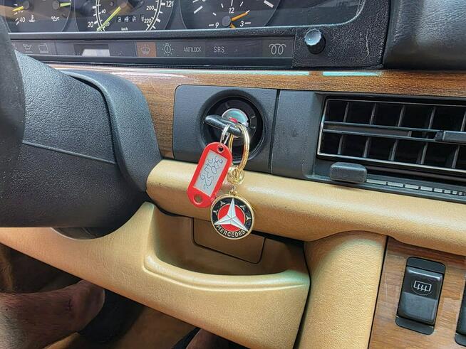 Mercedes W126 300 SDL 3.0 Turbo Diesel 147 KM, Long, El. Fotele, Klimatyzacja, ALU