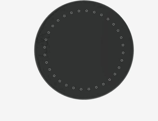 Stół ogrodowy szary 70 cm stoły do domu ogrodu szkół kawiar