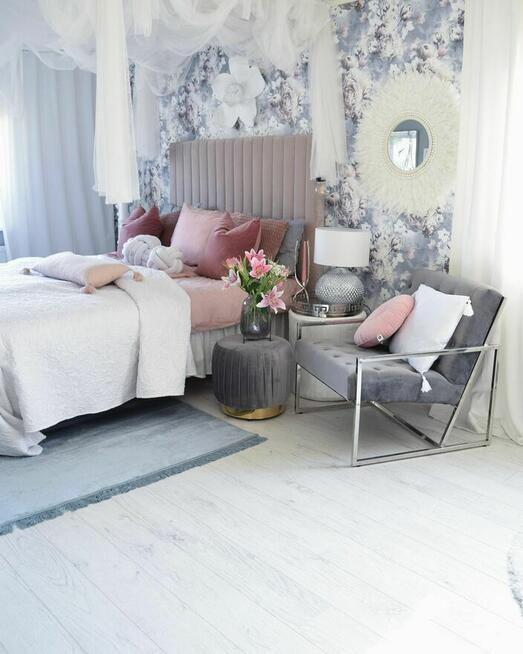 Lampa stołowa Szkło Srebrny