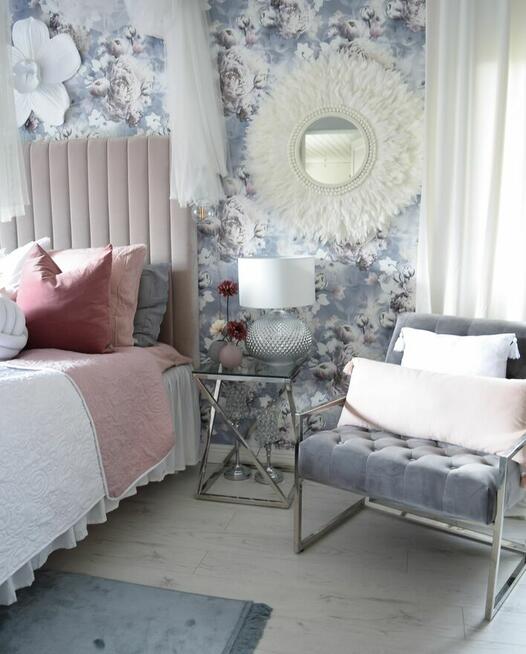 Stolik pomocniczy Szkło Srebrny