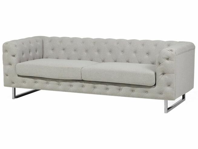 Sofa Jasnobeżowa dla 3 osób