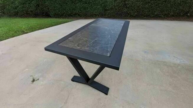 STÓŁ STALOWY OGRODOWY