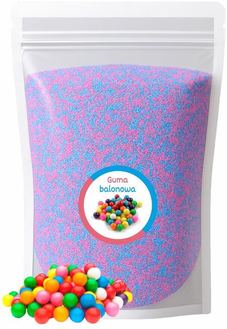 Cukier do waty cukrowej 1kg kolorowy i smakowy w worku