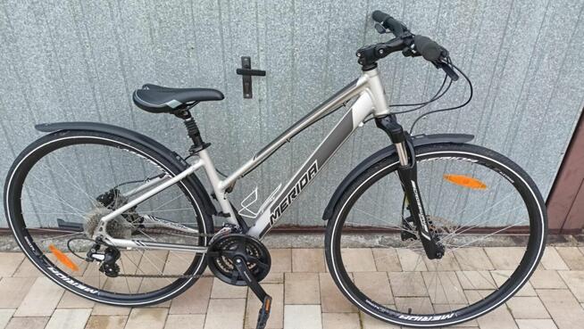 Rower 28 Merida Crossway 15-D hydr tarcz roz.XS (40cm)