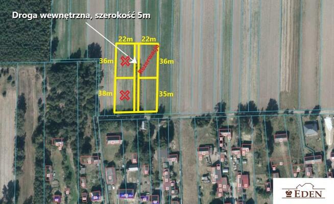 Działka budowlana Suleje gm. Łuków