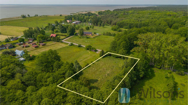 Działka inwestycyjna Krynica Morska Przebrno, Zielona