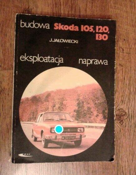 podręcznik do obsługi starych typów auta osobowego SKODA
