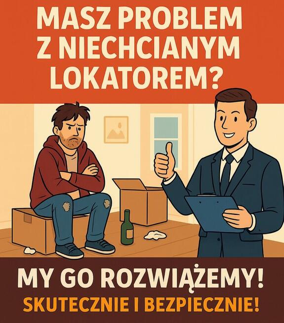 Masz problem z niechcianym lokatorem? My go rozwiążemy!