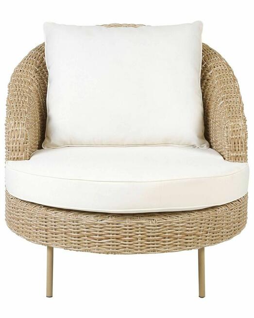 Fotel ogrodowy z otomaną ARCILLE