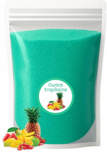 Cukier do waty cukrowej 1kg kolorowy i smakowy w worku