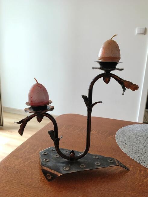 Świecznik plus wazon