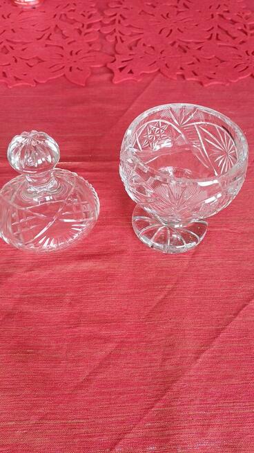 Kryształowa bombonierka - cukiernica