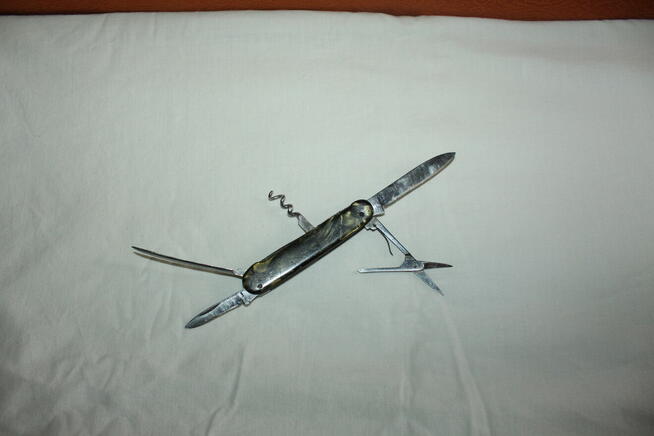 Scyzoryk Gerlach 5 elementów czasy PRL