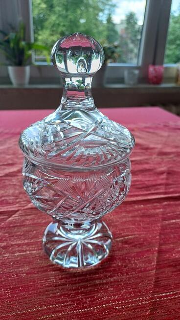 Kryształowa bombonierka - cukiernica