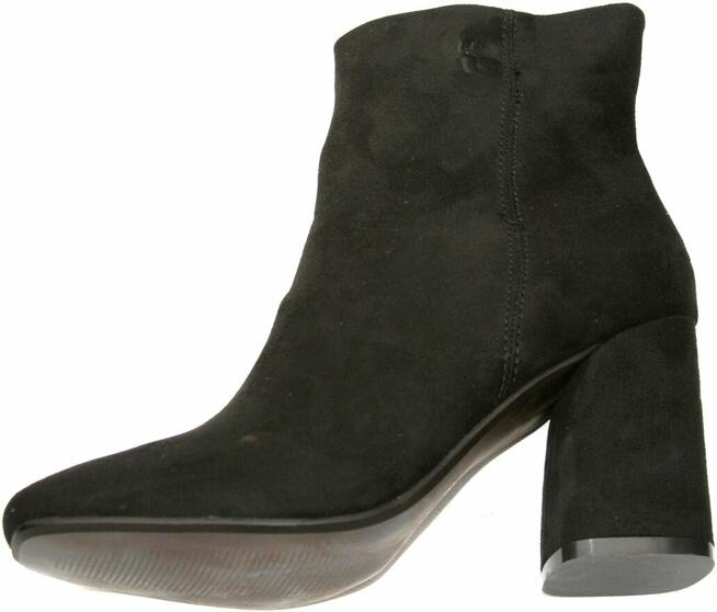 Botki czarne Super mode 38 stopa 24,5cm klocek 9cm