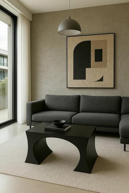 Stolik kawowy stół metal Fame-1