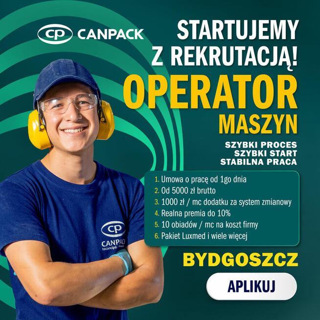 Pracownik produkcji - operator