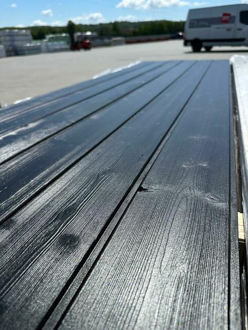 Podbitka boazeria malowana szczotkowana RAL 9005 KL. A / B