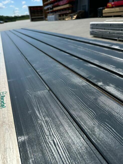 Podbitka boazeria malowana szczotkowana RAL 7016 KL. A / B