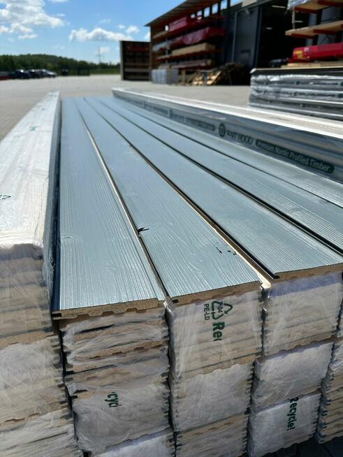 Podbitka boazeria malowana szczotkowana RAL T2503 KL. A / B