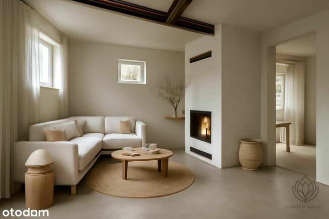 Działka zabudowana-Twój dom w sercu lasu