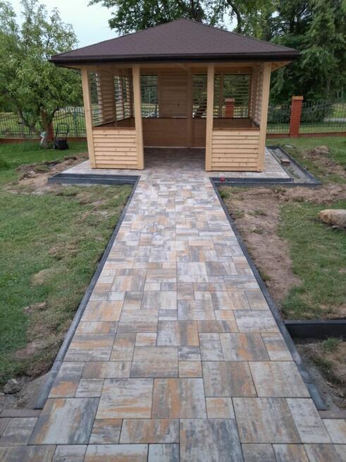 Układanie kostki brukowej, usługi brukarskie, montaż ogrodzeń