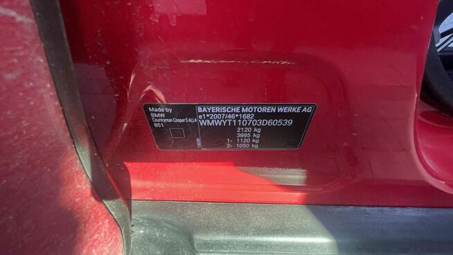 MINI Countryman Cooper S ALL4 – 2.0 192 KM – 1 wł. - 2017