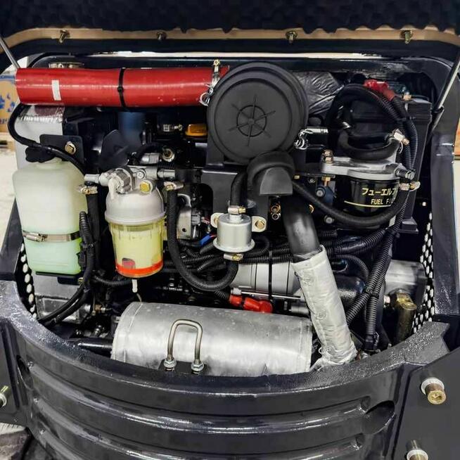 Minikoparka MEYER EX12 Joystick Skrętne ramie silnik YANMAR