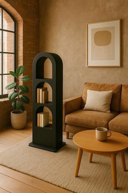 Stojak na kwiaty książki modernistyczny