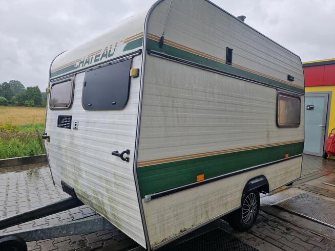 Zarejestrowany kemping Chateau 350 - nowy przegląd I OC