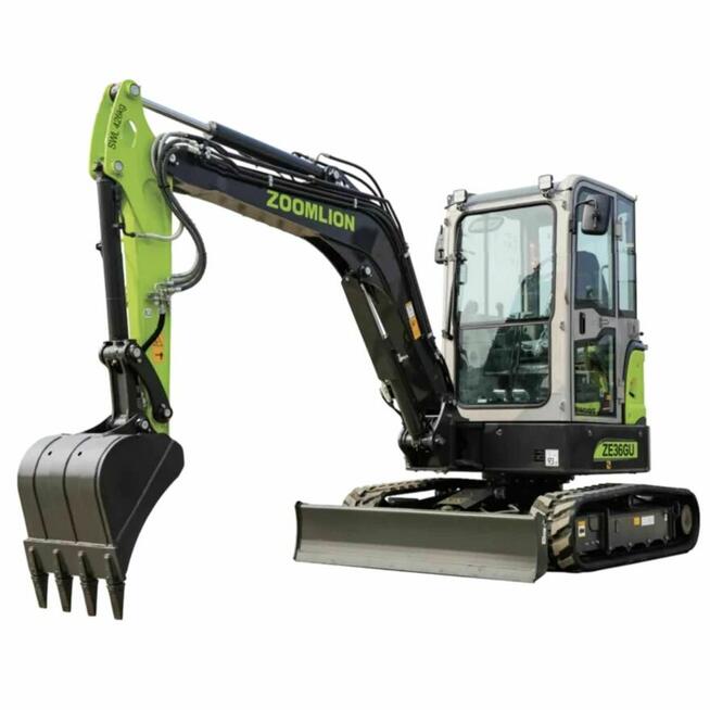 Minikoparka gąsienicowa Zoomlion ZE36GU Klima, LEASING, Kubota