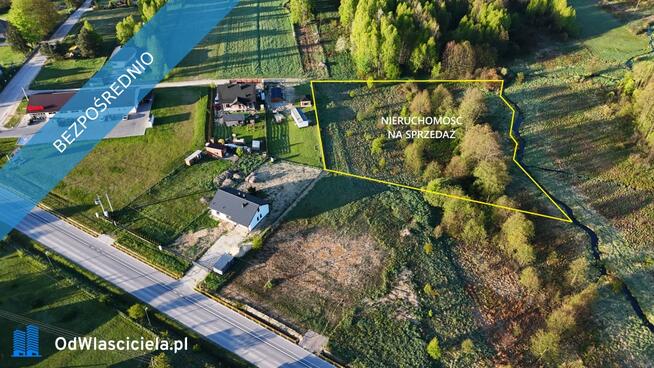 Atrakcyjna działka budowlano-rolna CIEKOTY - KIELCE
