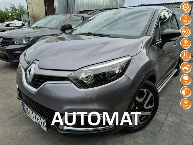 Renaul Captur 1.2. 118KM NAVI led AUTOMAT tempomat KAMERA serwis 2016