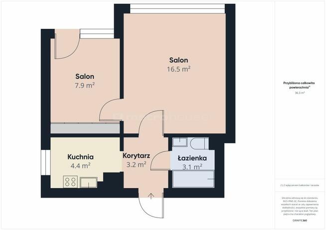 2pokoje z windą na Tysiącleciu ul. Kiedrzyńska