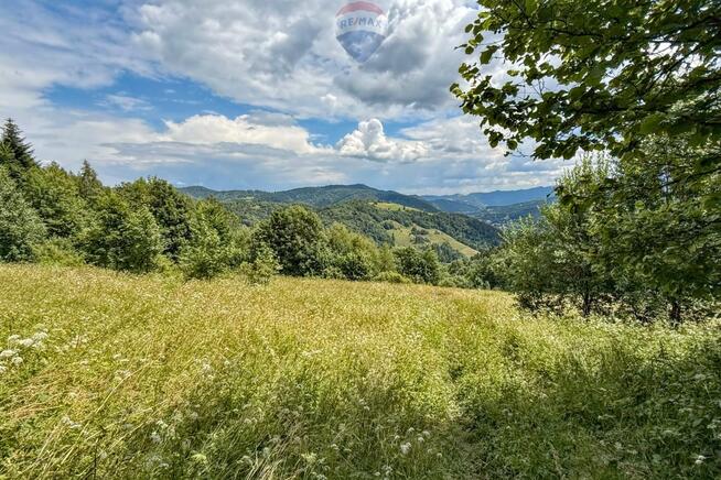 Nieruchomość gruntowa z widokiem na Gorce