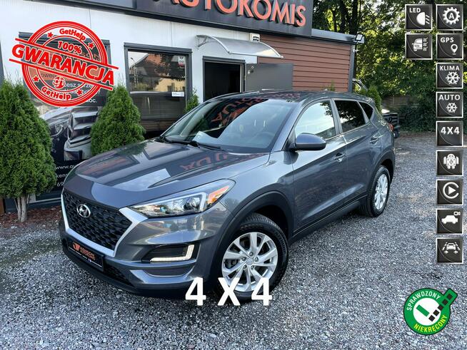 Hyundai Tucson LED, Klimatyzacja, Nawigacja, Tempomat, Asystent Pasa, CarPlay, 4x4