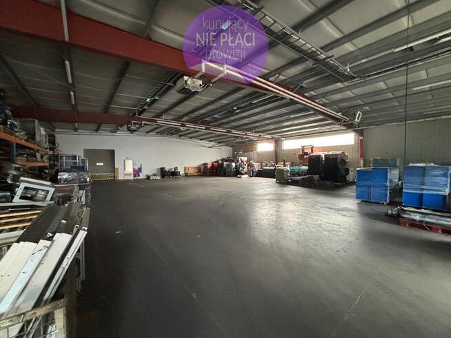 1,5 ha produkcja, składy, magazyny + hala 1100 m2