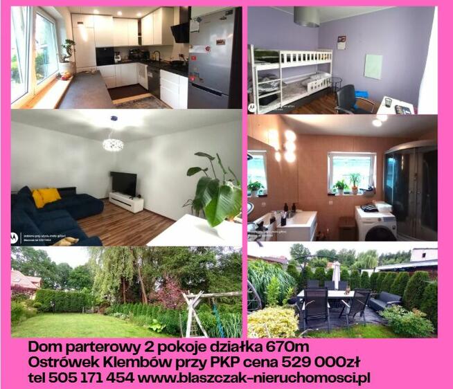 Działka z WZ 1400m Tłuszcz Postoliska 1,5 km do PKP