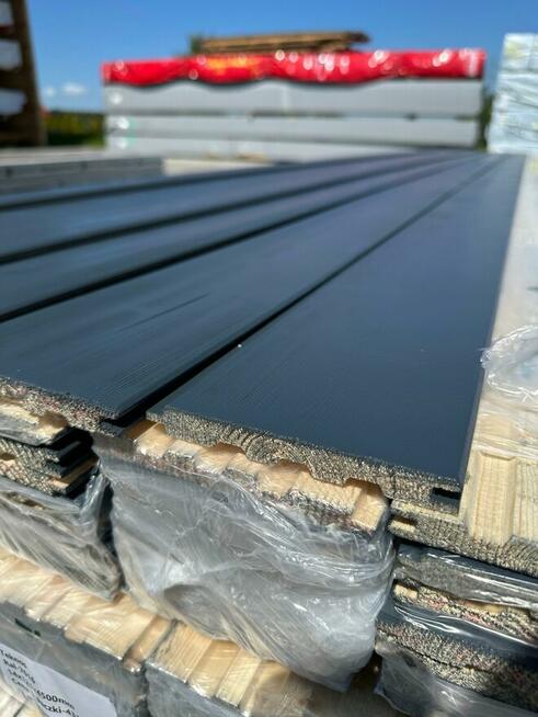 Podbitka boazeria malowana szczotkowana RAL 7016 KL. A / B