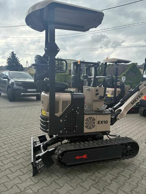 Minikoparka MEYER EX10 rozsuwane gąsienice silnik b&s